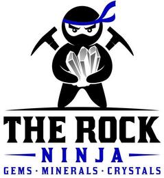 THE ROCK NINJA GEMS · MINERALS · CRYSTALS trademark