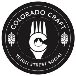 C COLORADO CRAFT TEJON STREET SOCIAL trademark