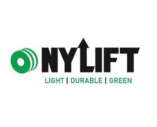 NYLIFT LIGHT DURABLE GREEN trademark