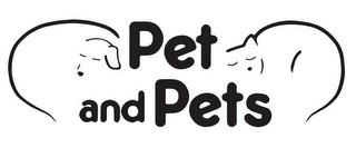 PET AND PETS trademark