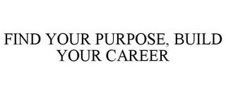 FIND YOUR PURPOSE, BUILD YOUR CAREER trademark