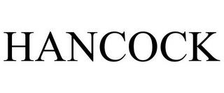 HANCOCK trademark