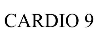 CARDIO 9 trademark