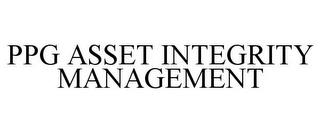 PPG ASSET INTEGRITY MANAGEMENT trademark