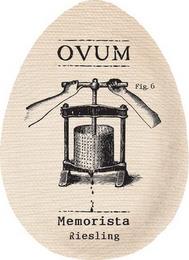 OVUM MEMORISTA RIESLING FIG. 6 trademark