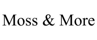 MOSS & MORE trademark