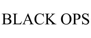 BLACK OPS trademark