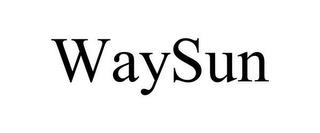 WAYSUN trademark