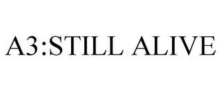 A3:STILL ALIVE trademark