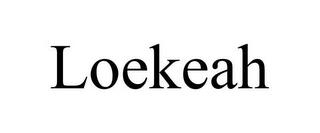 LOEKEAH trademark