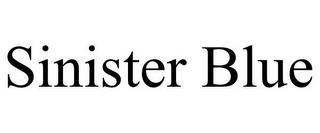 SINISTER BLUE trademark