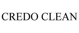 CREDO CLEAN trademark