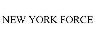 NEW YORK FORCE trademark