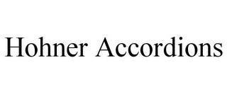 HOHNER ACCORDIONS trademark