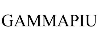 GAMMAPIU trademark