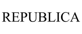 REPUBLICA trademark