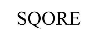 SQORE trademark