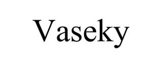 VASEKY trademark