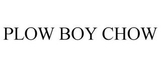 PLOW BOY CHOW trademark