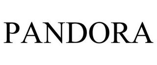 PANDORA trademark