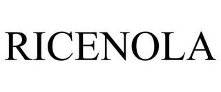 RICENOLA trademark