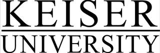 KEISER UNIVERSITY trademark