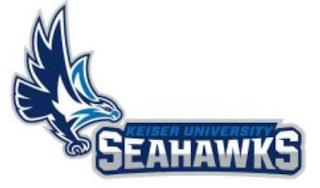 KEISER UNIVERSITY SEAHAWKS trademark