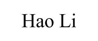 HAO LI trademark