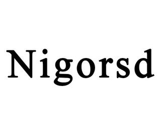 NIGORSD trademark