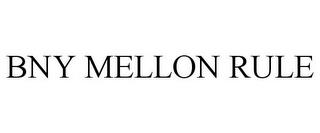 BNY MELLON RULE trademark