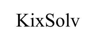 KIXSOLV trademark