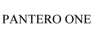 PANTERO ONE trademark