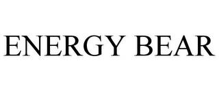 ENERGY BEAR trademark