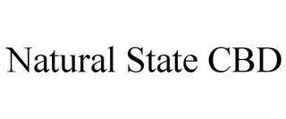 NATURAL STATE CBD trademark