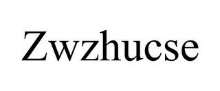 ZWZHUCSE trademark