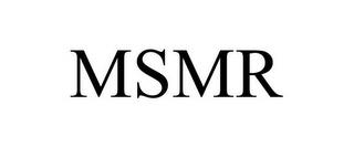 MSMR trademark