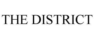 THE DISTRICT trademark