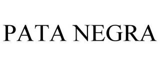 PATA NEGRA trademark