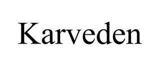 KARVEDEN trademark