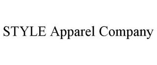 STYLE APPAREL COMPANY trademark