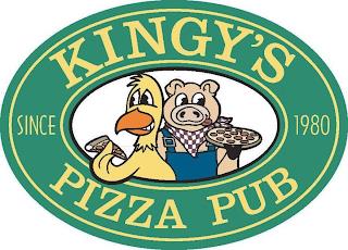 KINGY'S PIZZA PUB SINCE 1980 trademark