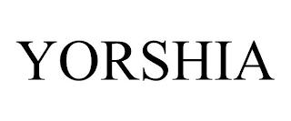 YORSHIA trademark