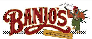 BANJO'S PICKIN' GOOD! HOME OF GRANDPA JOHN'S FAMOUS WAFFLES, CHICKEN AND RIBS trademark