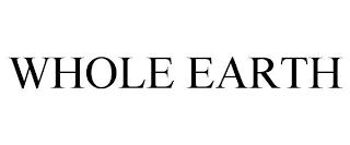 WHOLE EARTH trademark