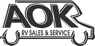 AOK RV SALES & SERVICE trademark