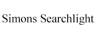 SIMONS SEARCHLIGHT trademark