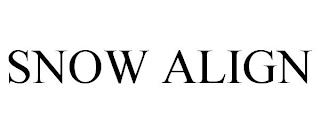 SNOW ALIGN trademark