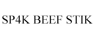 SP4K BEEF STIK trademark