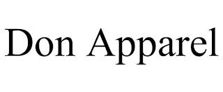 DON APPAREL trademark