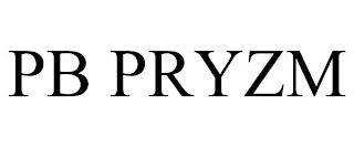 PB PRYZM trademark